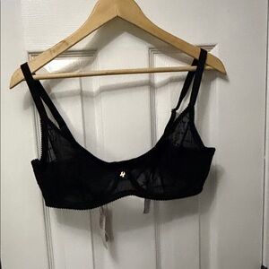 Savage X Fenty Black Lace Underwire Bra